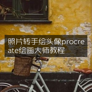 Procreate绘画大师教程，轻松将照片转为手绘头像