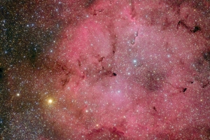 星系 星云 恒星 辉光 空间 红色 4k壁纸 3840x2160
