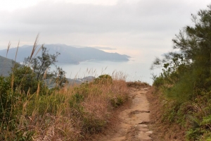 路径 海岸 大海 雾 风景 4k壁纸 3840x2160