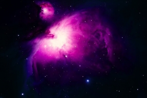 紫色宇宙宽屏背景