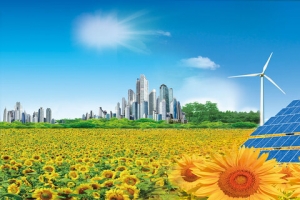 新能源背景