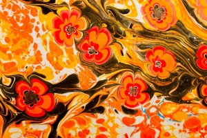 油漆 液体 图案 花朵 混合 抽象 4k壁纸 3840x2160