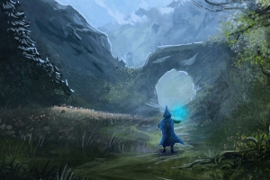 魔术师 旅行者 旅行 幻想 艺术 4k壁纸 3840x2160
