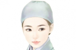 尼姑女子古风立绘