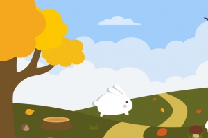 卡通简约秋季促销清新banner
