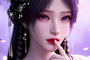 姬紫月车机4K高清壁纸3840x2400 免费下载 适配平板笔记本便携设备