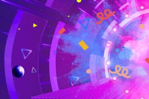 梦幻几何企业周年会banner