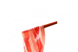 筷子夹肥牛高清PNG透明免扣设计素材免费下载