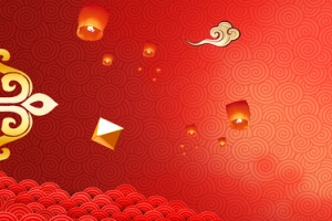创新新春促销banner海报背景