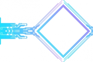 机械感标题框高清PNG透明装饰元素特效设计素材免费下载