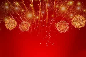 新年喜庆促销海报