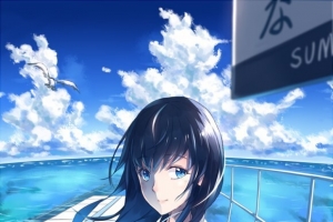 漫画海风景观封面