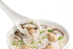 鸡肉香菇粥