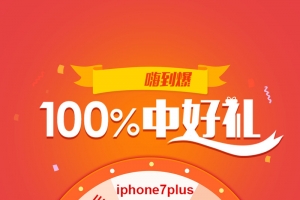 抽奖大转盘海报背景素材