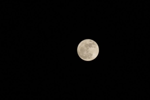 月亮 天空 黑色 4k壁纸 3840x2160
