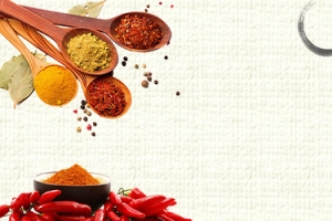 鸳鸯火锅简约手绘黄色banner