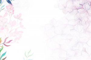 粉色少女花卉背景