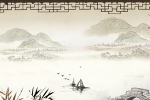 中国风风景高清PNG透明背景元素banner海报设计素材免费下载