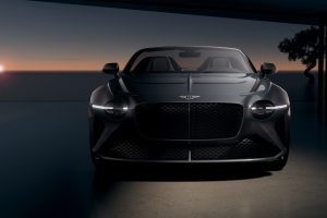 宾利Bacalar CGI 3 黑色汽车 4K壁纸 3840x2160