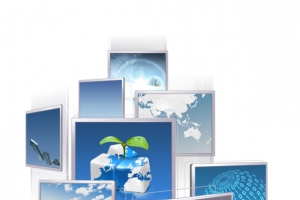 电脑显示屏互联网数据