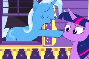小马宝莉,Trixie,Twilight Sparkle紫悦,4k壁纸