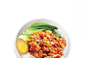 卤肉饭 台式