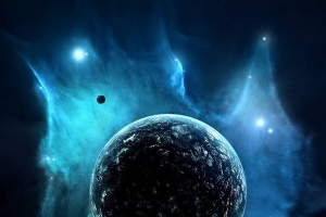 科幻宇宙星空插画