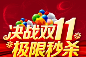 双11狂欢购物节秒杀
