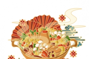国潮美食火锅