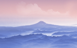 唯美台历设计banner背景