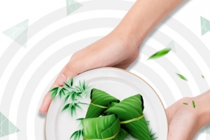 端午节手端粽子元素