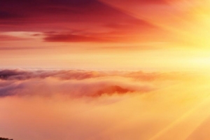 自然风景夕阳无限好banner背景