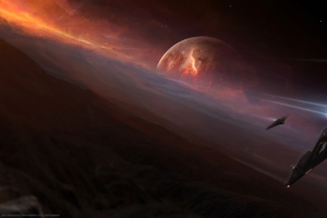 星际公民 太空 飞船 3440x1440游戏壁纸