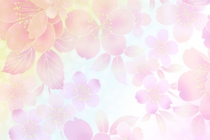 梦幻唯美花朵背景图
