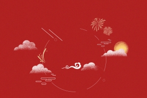 中秋国庆双节同庆创意海报