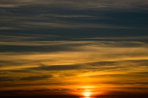 太阳 日落 天空 云 4k壁纸 3840x2160