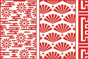 中国风传统花纹矢量素材