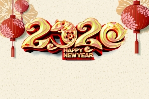 恭贺新年背景图