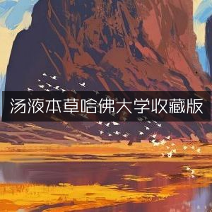 哈佛珍藏版《汤液本草》古典文集