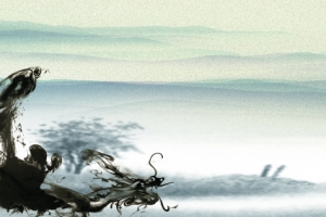 中国风古风banner背景