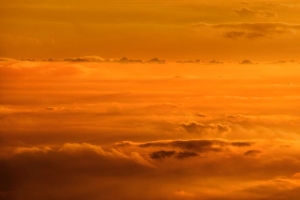 云 天空 日落 黄色 4k壁纸 3840x2160