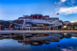 美丽的布达拉宫4k风景图片