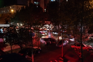 随拍（公司窗外的夜景，算是夜景吧！）