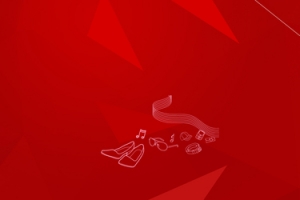 红色创意设计banner背景