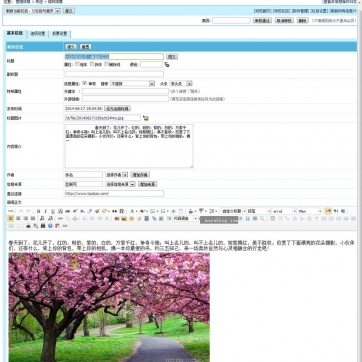 图片淘宝客导购博客网站 自适应响应式手机HTML5 帝国CMS整站模板后台功能