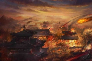 动漫炫酷皇宫背景banner