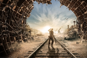 《地铁:离乡(Metro Exodus)》铁路 游戏人物 4k壁纸3840x2160