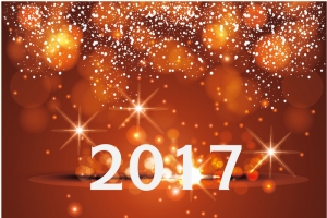 2017新年海报背景素材