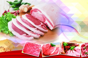 美食生鲜背景素材