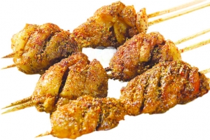中秋节鸡翅烧烤食材